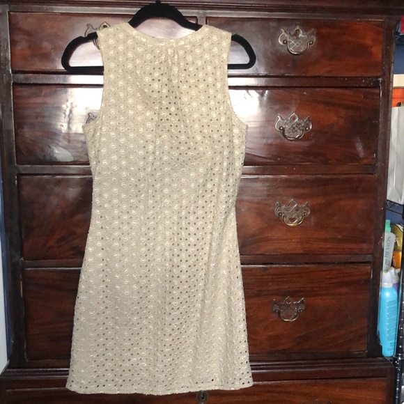 Beautiful MK dress with lovely lace detailing and gold thread throughout. - Picture 2 of 3